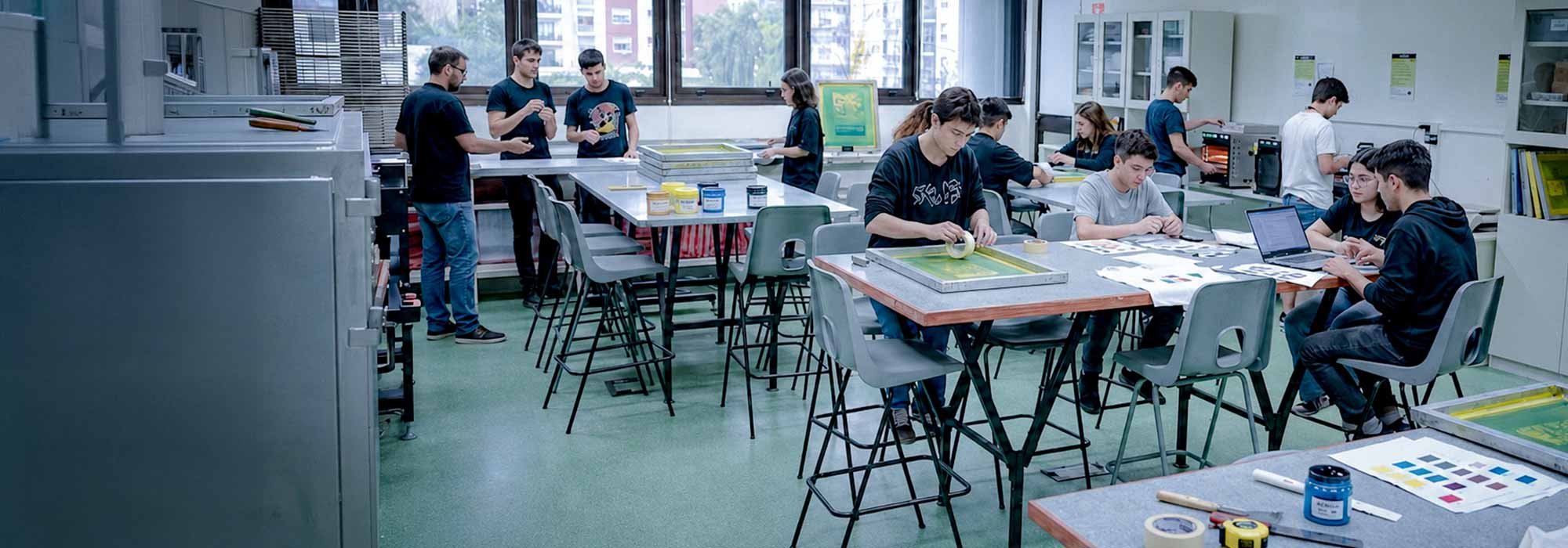 Laboratorio de Estampado y Serigrafía