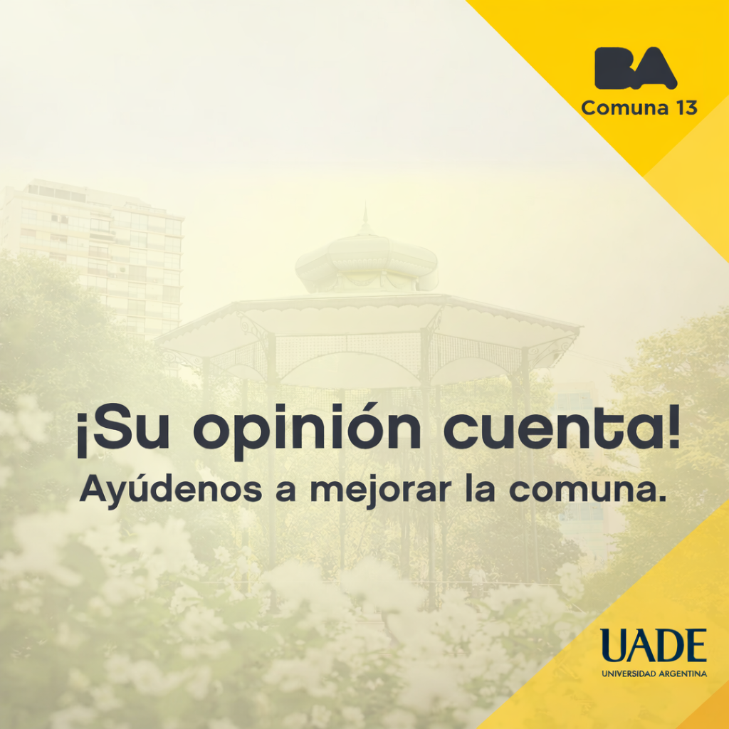 ¡Tu Opinión Mejora La Comuna!