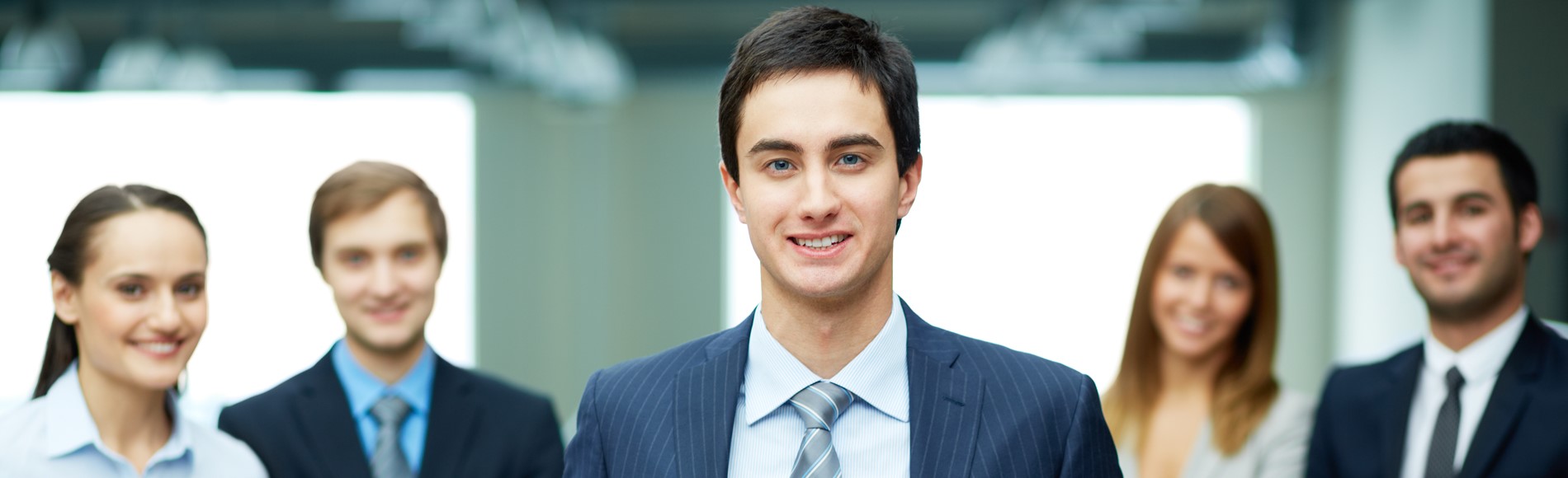 Smiling Young Businessman