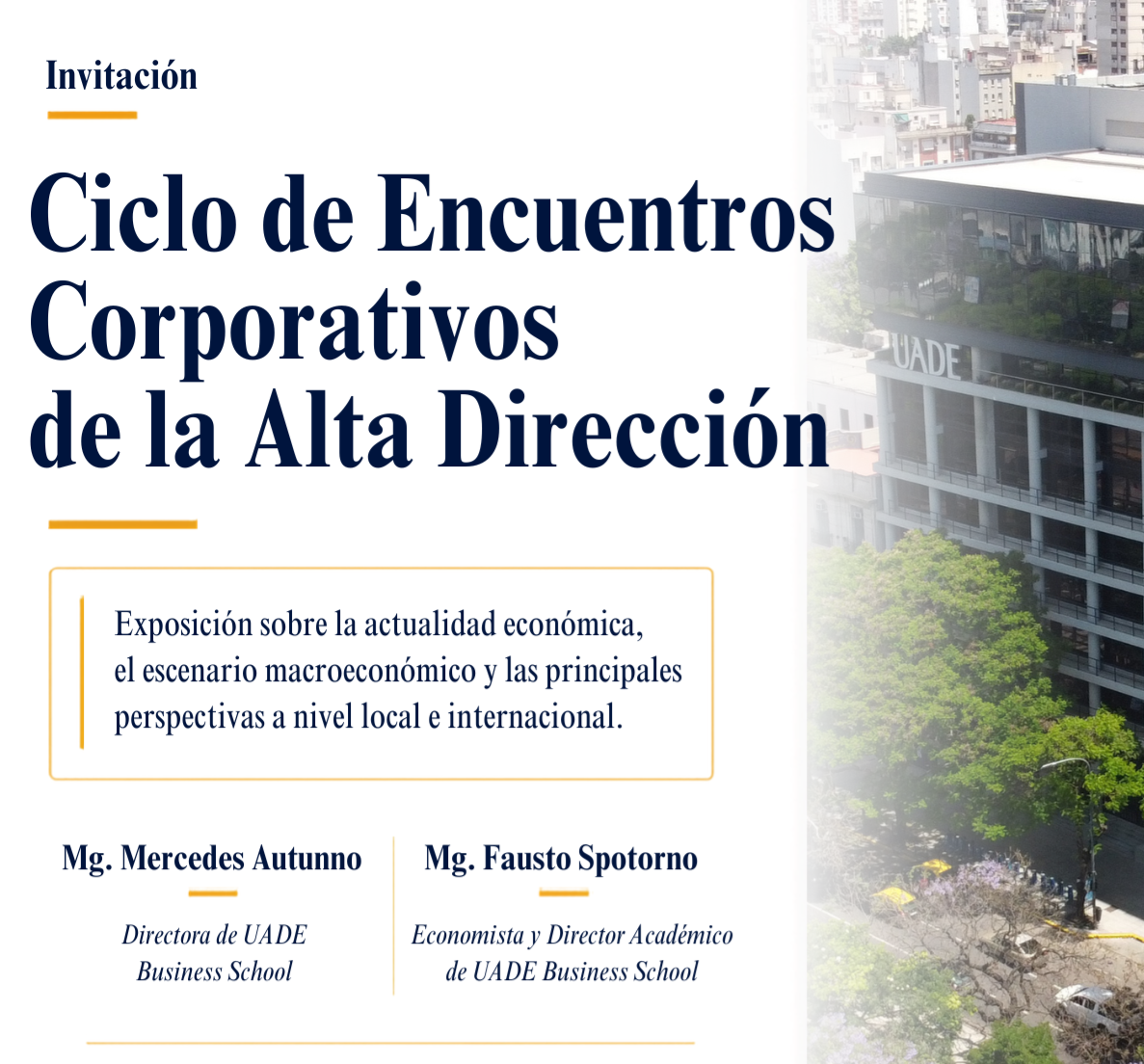 Invitación Desayuno exclusivo C-Level