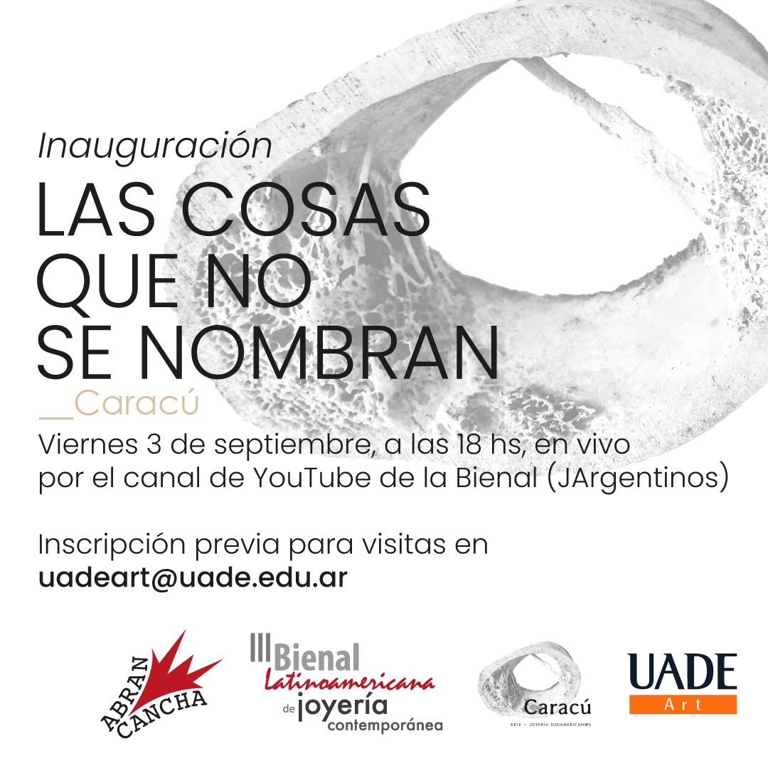 Muestra Art Las Cosas Que No Nombran