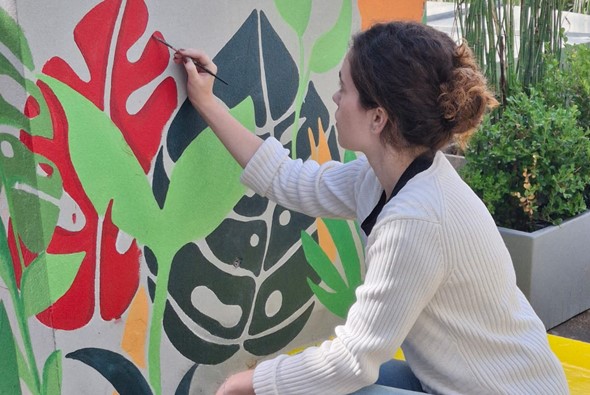 Mural Octavo Día 3
